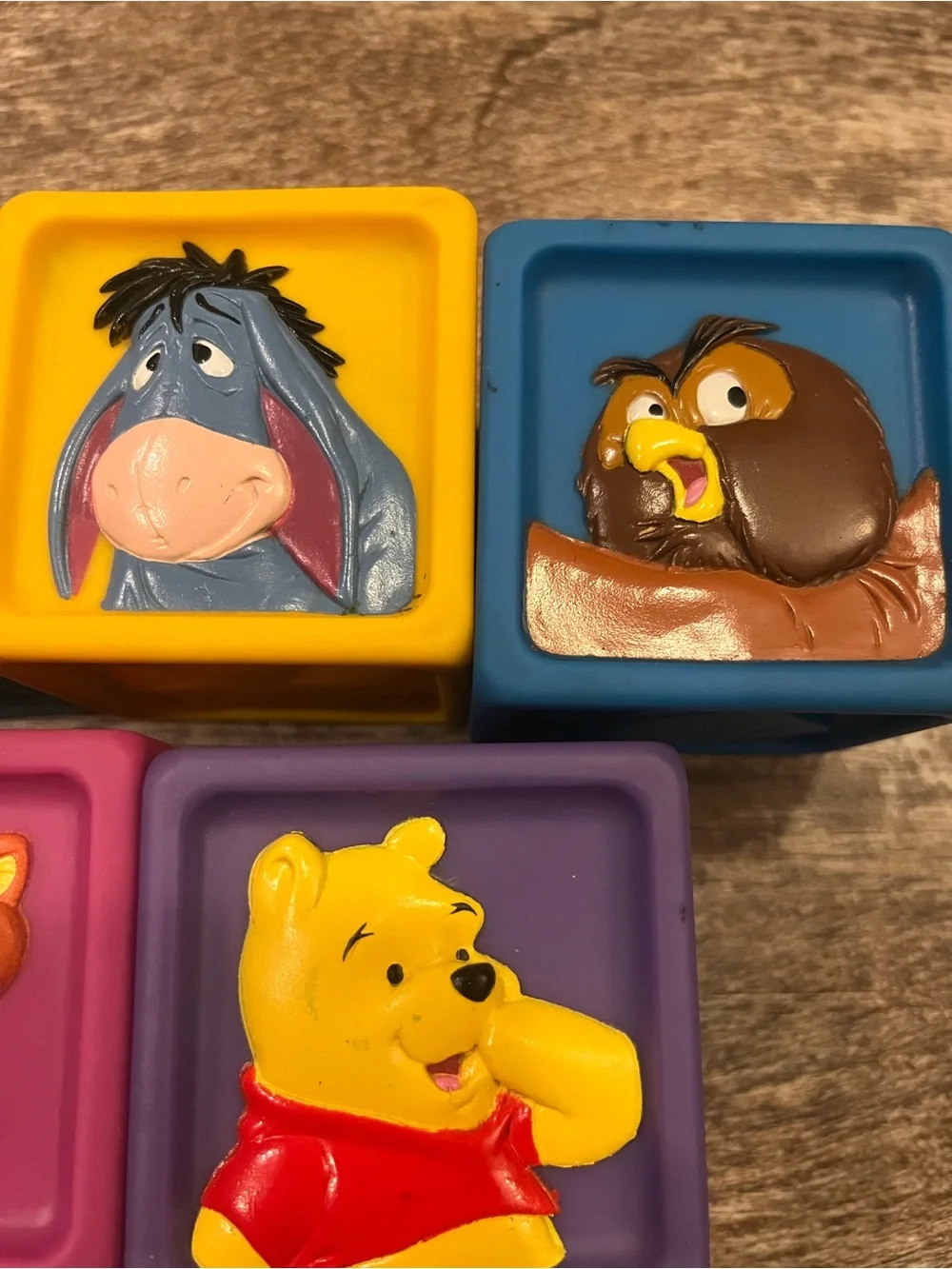Winnie the Pooh stackable toy blocks
